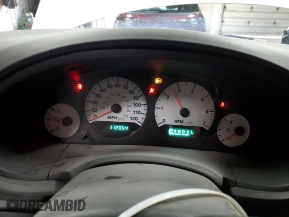 2007 Dodge Grand Caravan SE with VIN 1D4GP24R37B184754, listed as a Copart auction lot 53052865 with 112,054 mi miles and Clean Title. Bid and sale history available at DreamBid. Image 9.