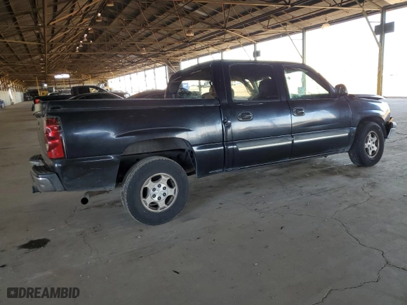 2004 Chevrolet Silverado 1500 Crew Cab LS with VIN 2GCEC13T841403159, listed as a Copart auction lot 44170645 with 0 mi miles and Salvage Title. Bid and sale history available at carsss.com. Image 3.