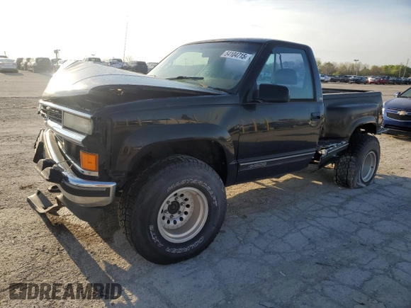 1995 Chevrolet Silverado 1500 with VIN 1GCEK14K4SZ155540, listed as a Copart auction lot 54104715 with 132,177 mi miles and Salvage Title. Bid and sale history available at DreamBid. Image 1.