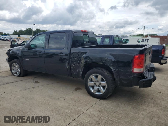 2013 GMC Sierra 1500 SLT with VIN 3GTP2WE72DG197661, listed as a Copart auction lot 60703615 with 132,503 mi miles and Salvage title. Bid and sale history available at DreamBid. Image 2.