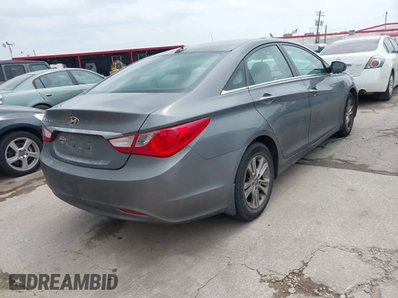 2013 Hyundai Sonata GLS with VIN 5NPEB4AC8DH659310, listed as a IAAI auction lot 42072514 with 115,613 mi miles and . Bid and sale history available at DreamBid. Image 4.