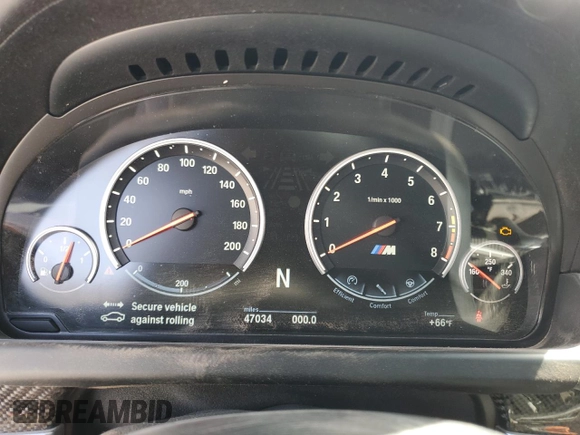 2014 BMW M6 with VIN WBSLX9C5XED160190, listed as a Copart auction lot 48160905 with 47,034 mi miles and Salvage title. Bid and sale history available at DreamBid. Image 9.