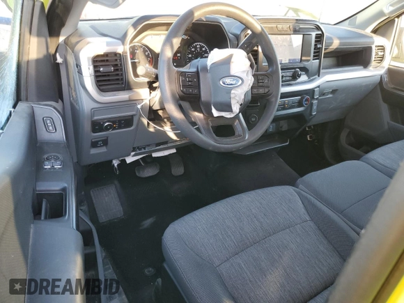 2022 Ford F-150 XL with VIN 1FTMF1CB8NKE01617, listed as a Copart auction lot 46501395 with 40,617 mi miles and Salvage Title. Bid and sale history available at carsss.com. Image 8.