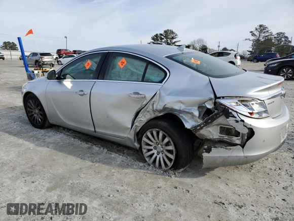2012 Buick Regal Premium 1 with VIN 2G4GS5EK5C9112816, listed as a Copart auction lot 43335595 with 187,781 mi miles and Salvage title. Bid and sale history available at DreamBid. Image 2.