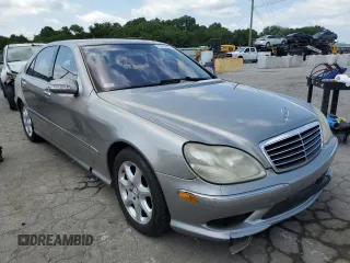 2005 Mercedes-Benz S-Class 4.3L with VIN WDBNG83J55A457441, listed as a Copart auction lot 79508524 with 122,088 mi miles and Clean Title. Bid and sale history available at carsss.com. Image 4.