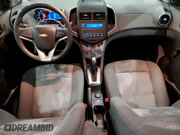 2015 Chevrolet Sonic LS with VIN 1G1JA6SH5F4163373, listed as a Copart auction lot 51759005 with 54,704 mi miles and Salvage title. Bid and sale history available at DreamBid. Image 8.