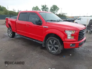2016 Ford F-150 XLT z VIN 1FTFW1EF5GKE57428, wystawiony jako IAAI lot #42314008 z przebiegiem 149 853 mil mil oraz . Historia ofert i sprzedaży dostępna na DreamBid. Obrazek 1.