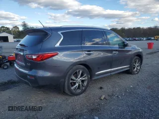 2013 Infiniti JX35 with VIN 5N1AL0MM1DC353646, listed as a Copart auction lot 76325414 with 153,412 mi miles and Clean Title. Bid and sale history available at carsss.com. Image 3.