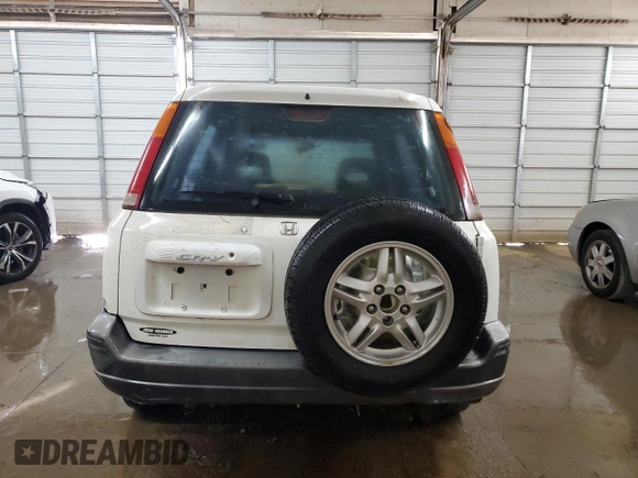 2001 Honda CR-V EX with VIN JHLRD18631C030204, listed as a Copart auction lot 76405734 with 192,804 mi miles and Non Repairable. Bid and sale history available at carsss.com. Image 6.
