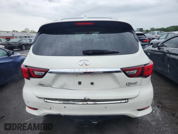 2020 Infiniti QX60 Luxe with VIN 5N1DL0MM6LC516108, listed as a Copart auction lot 63279805 with 97,965 mi miles and Salvage title. Bid and sale history available at DreamBid. Image 6.