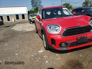 2022 MINI Countryman Cooper z VIN WMZ43BR03N3N71821, wystawiony jako Copart lot #62858615 z przebiegiem 67 534 mil mil oraz Szkoda całkowita • Salvage title. Historia ofert i sprzedaży dostępna na DreamBid. Obrazek 14.