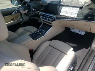 2024 BMW 4 Series 430i z VIN WBA23AT05RCP03975, wystawiony jako Copart lot #56381405 z przebiegiem Nie podano mil oraz Szkoda całkowita • Salvage title. Historia ofert i sprzedaży dostępna na DreamBid. Obrazek 8.