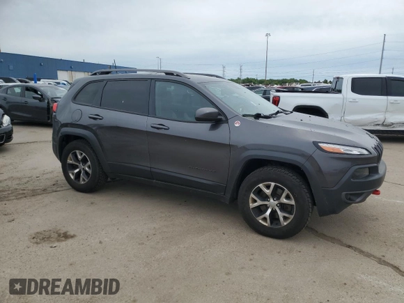 2017 Jeep Cherokee Trailhawk с VIN 1C4PJMBS7HW509822, выставлен на аукционе Copart как лот 58572295 с пробегом 153 603 миль миль и Чистый • Clean title. История ставок и продаж доступна на DreamBid. Изображение 4.