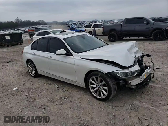 2018 BMW 3 Series 320i xDrive with VIN WBA8E5G53JNV02425, listed as a Copart auction lot 43974145 with 169,091 mi miles and Salvage Title. Bid and sale history available at carsss.com. Image 10.