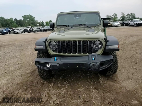 2025 Jeep Wrangler Rubicon with VIN 1C4RJXR61SW513701, listed as a Copart auction lot 59692735 with 4,778 mi miles and Salvage title. Bid and sale history available at DreamBid. Image 13.