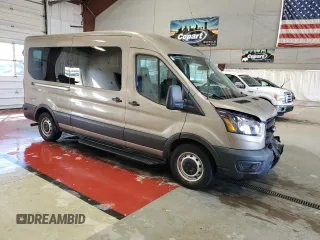 2020 Ford Transit Passenger XL z VIN 1FBAX2C86LKB06933, wystawiony jako Copart lot #57528065 z przebiegiem 46 721 mil mil oraz Szkoda całkowita • Salvage title. Historia ofert i sprzedaży dostępna na DreamBid. Obrazek 4.