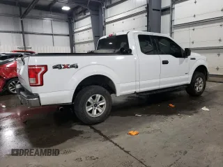 2016 Ford F-150 XLT with VIN 1FTFX1EG9GFD13167, listed as a Copart auction lot 72001224 with 163,875 mi miles and Salvage Title. Bid and sale history available at carsss.com. Image 3.