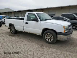 2005 Chevrolet Silverado 1500 Work Truck with VIN 1GCEC14XX5Z332010, listed as a Copart auction lot 52989865 with 221,958 mi miles and Clean Title. Bid and sale history available at carsss.com. Image 4.