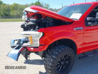 2018 Ford F-150 XL with VIN 1FTEW1E53JFA02130, listed as a IAAI auction lot 41769332 with 186,681 mi miles. Bid and sale history available at carsss.com. Image 18.