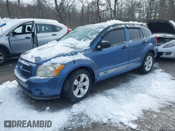 2007 Dodge Caliber SXT with VIN 1B3HB48B17D322984, listed as a IAAI auction lot 41551112 with 110,033 mi miles and . Bid and sale history available at DreamBid. Image 2.