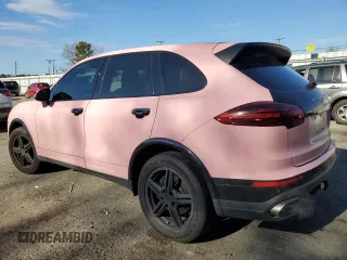 2017 Porsche Cayenne with VIN WP1AA2A28HKA87982, listed as a Copart auction lot 88981545 with 114,759 mi miles and Salvage title. Bid and sale history available at DreamBid. Image 2.