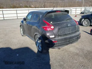 2014 Nissan Juke S with VIN JN8AF5MV4ET362011, listed as a IAAI auction lot 41452540 with 75,384 mi miles. Bid and sale history available at carsss.com. Image 3.