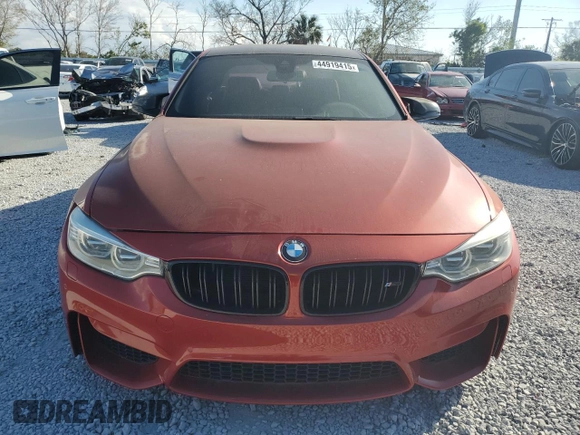 2017 BMW M3 z VIN WBS8M9C34H5G85812, wystawiony jako Copart lot #44919415 z przebiegiem 49 822 mil mil oraz Czysty tytuł • Clean title. Historia ofert i sprzedaży dostępna na DreamBid. Obrazek 5.