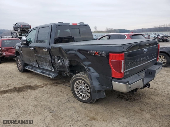 2020 Ford Super Duty F-250 SRW XL with VIN 1FT7W2BN6LEE42600, listed as a Copart auction lot 81803313 with 162,326 mi miles and Salvage Title. Bid and sale history available at carsss.com. Image 2.