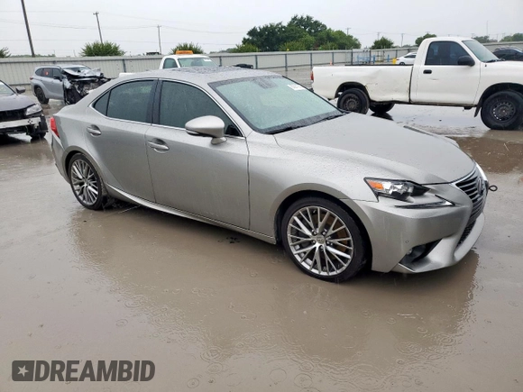 2016 Lexus IS 200t with VIN JTHBA1D22G5027509, listed as a Copart auction lot 60211255 with 59,309 mi miles and Salvage title. Bid and sale history available at DreamBid. Image 4.