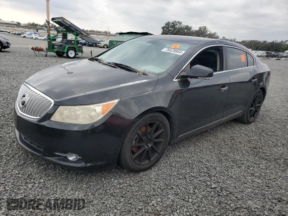 2012 Buick LaCrosse Premium 2 with VIN 1G4GF5G30CF126558, listed as a Copart auction lot 45188185 with 0 mi miles and Non Repairable. Bid and sale history available at carsss.com. Image 1.