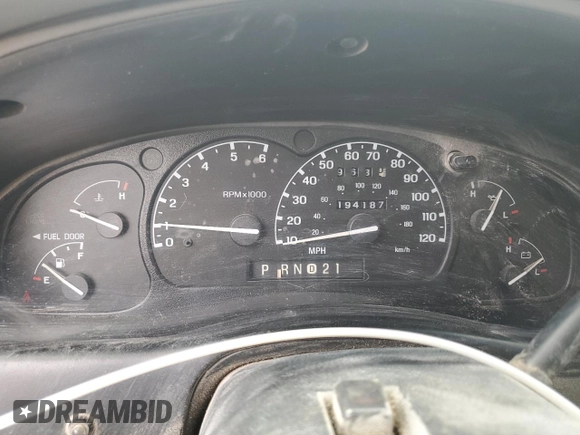 1999 Mercury Mountaineer с VIN 4M2ZU52E6XUJ43842, выставлен на аукционе Copart как лот 88141505 с пробегом 194 187 миль миль и Списание • Salvage title. История ставок и продаж доступна на DreamBid. Изображение 9.