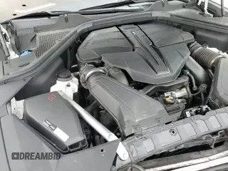 2022 Genesis GV80 with VIN KMUHCESC0NU077852, listed as a Copart auction lot 53246045 with 27,400 mi miles and Salvage title. Bid and sale history available at DreamBid. Image 16.