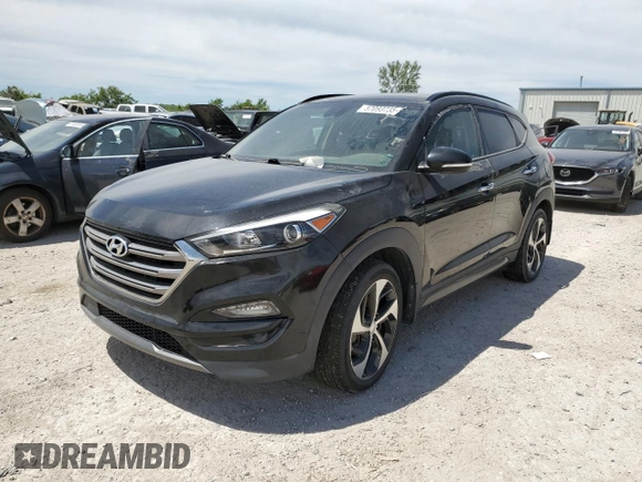 2016 Hyundai Tucson Limited z VIN KM8J3CA28GU205058, wystawiony jako Copart lot #57093735 z przebiegiem 85 238 mil mil oraz Czysty tytuł • Clean title. Historia ofert i sprzedaży dostępna na DreamBid. Obrazek 1.