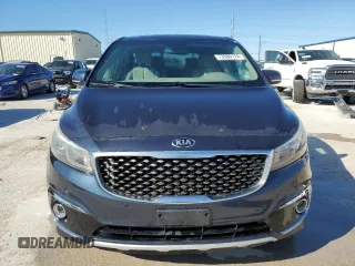 2016 Kia Sedona SX-L with VIN KNDME5C13G6176231, listed as a Copart auction lot 73390174 with Not Provided miles and Salvage Title. Bid and sale history available at carsss.com. Image 5.
