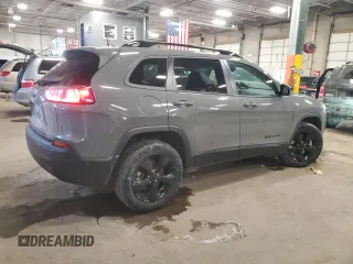 2023 Jeep Cherokee Altitude Lux with VIN 1C4PJMMB4PD104704, listed as a Copart auction lot 45655585 with 39,414 mi miles and Salvage Title. Bid and sale history available at carsss.com. Image 3.