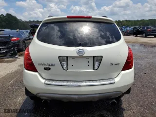 2007 Nissan Murano S with VIN JN8AZ08W47W602687, listed as a Copart auction lot 63766954 with 241,212 mi miles and Salvage Title. Bid and sale history available at carsss.com. Image 6.
