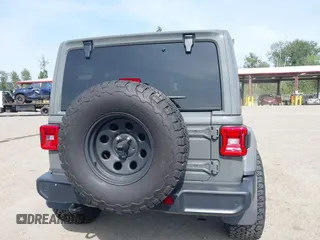 2019 Jeep Wrangler Unlimited Sahara with VIN 1C4HJXEG6KW644553, listed as a IAAI auction lot 42465842 with 40,226 mi miles and . Bid and sale history available at DreamBid. Image 17.