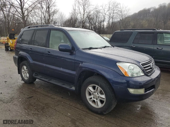 2007 Lexus GX 470 with VIN JTJBT20X670128310, listed as a Copart auction lot 52698535 with 204,884 mi miles and Clean Title. Bid and sale history available at carsss.com. Image 4.