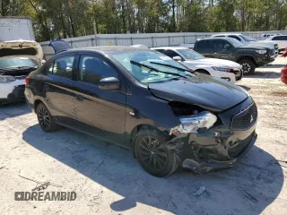 2020 Mitsubishi Mirage G4 SE with VIN ML32F4FJ0LHF07393, listed as a Copart auction lot 49332415 with 0 mi miles and Non Repairable. Bid and sale history available at carsss.com. Image 4.