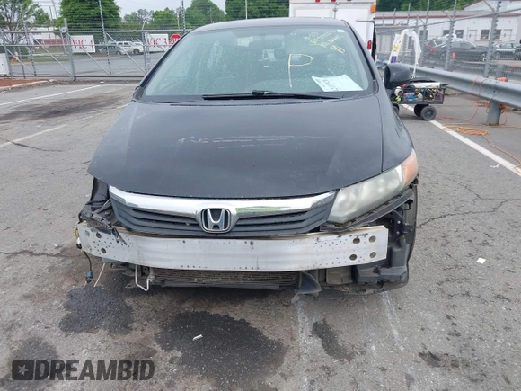2012 Honda Civic LX with VIN 19XFB2F55CE107821, listed as a IAAI auction lot 42119926 with 172,942 mi miles and . Bid and sale history available at DreamBid. Image 12.