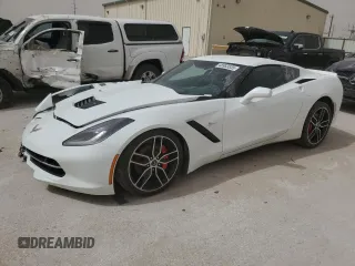 2017 Chevrolet Corvette 2LT z VIN 1G1YD2D71H5103347, wystawiony jako Copart lot #48983535 z przebiegiem 78 145 mil mil oraz Szkoda całkowita • Salvage title. Historia ofert i sprzedaży dostępna na DreamBid. Obrazek 1.