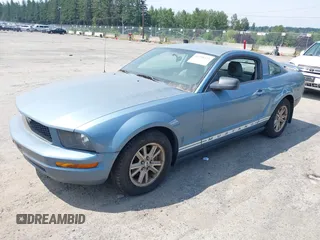 2006 Ford Mustang Standard с VIN 1ZVFT80NX65162321, выставлен на аукционе IAAI как лот 42590323 с пробегом 191 782 миль миль и . История ставок и продаж доступна на DreamBid. Изображение 2.