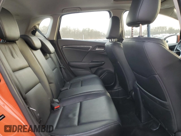 2018 Honda Fit EX-L with VIN 3HGGK5H90JM704417, listed as a Copart auction lot 86326144 with 71,339 mi miles and Salvage Title. Bid and sale history available at carsss.com. Image 10.