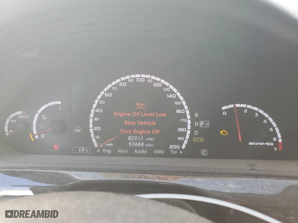 2013 Mercedes-Benz S-Class S 63 AMG with VIN WDDNG7EB6DA509584, listed as a Copart auction lot 45297795 with 92,688 mi miles and Salvage Title. Bid and sale history available at carsss.com. Image 9.