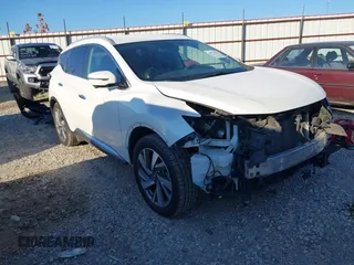 2019 Nissan Murano Platinum with VIN 5N1AZ2MJ4KN155449, listed as a IAAI auction lot 40975815 with 100,133 mi miles and . Bid and sale history available at DreamBid. Image 1.