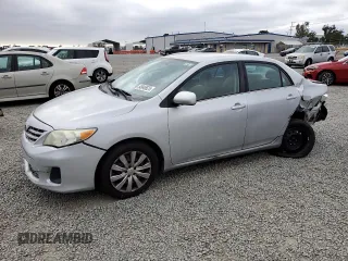 2013 Toyota Corolla L with VIN 5YFBU4EE5DP150089, listed as a Copart auction lot 54945625 with 210,027 mi miles and Salvage Title. Bid and sale history available at DreamBid. Image 1.
