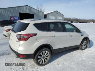 2017 Ford Escape Titanium with VIN 1FMCU9J9XHUA01661, listed as a Copart auction lot 88345395 with 79,865 mi miles and Salvage Title. Bid and sale history available at carsss.com. Image 3.