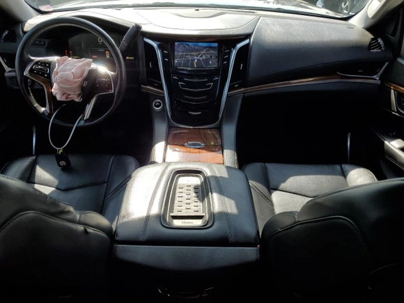 2015 Cadillac Escalade Premium with VIN 1GYS4NKJ4FR550767, listed as a Copart auction lot 45605755 with 121,862 mi miles and Salvage Title. Bid and sale history available at carsss.com. Image 8.
