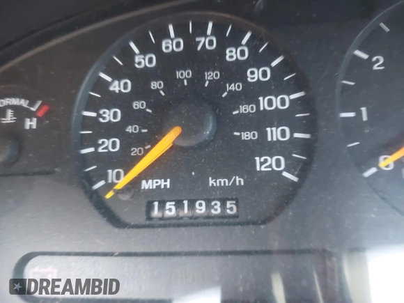 1998 Ford Mustang with VIN 1FAFP4448WF236496, listed as a IAAI auction lot 41408520 with 151,935 mi miles. Bid and sale history available at carsss.com. Image 15.