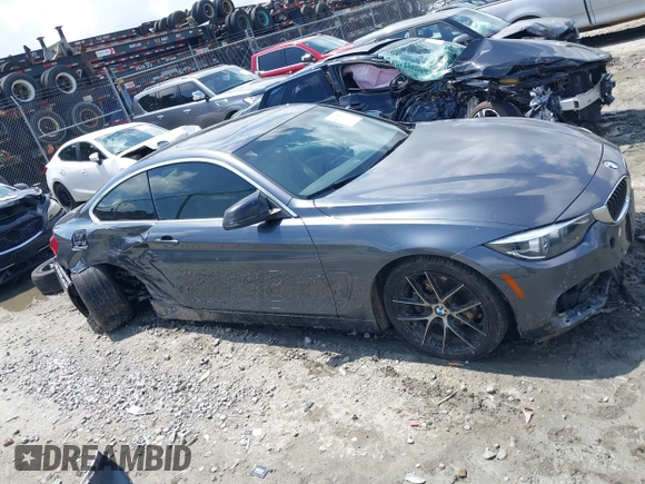 2019 BMW 4 Series 430i with VIN WBA4W3C53KAF92600, listed as a IAAI auction lot 41937759 with 111,589 mi miles and . Bid and sale history available at DreamBid. Image 13.